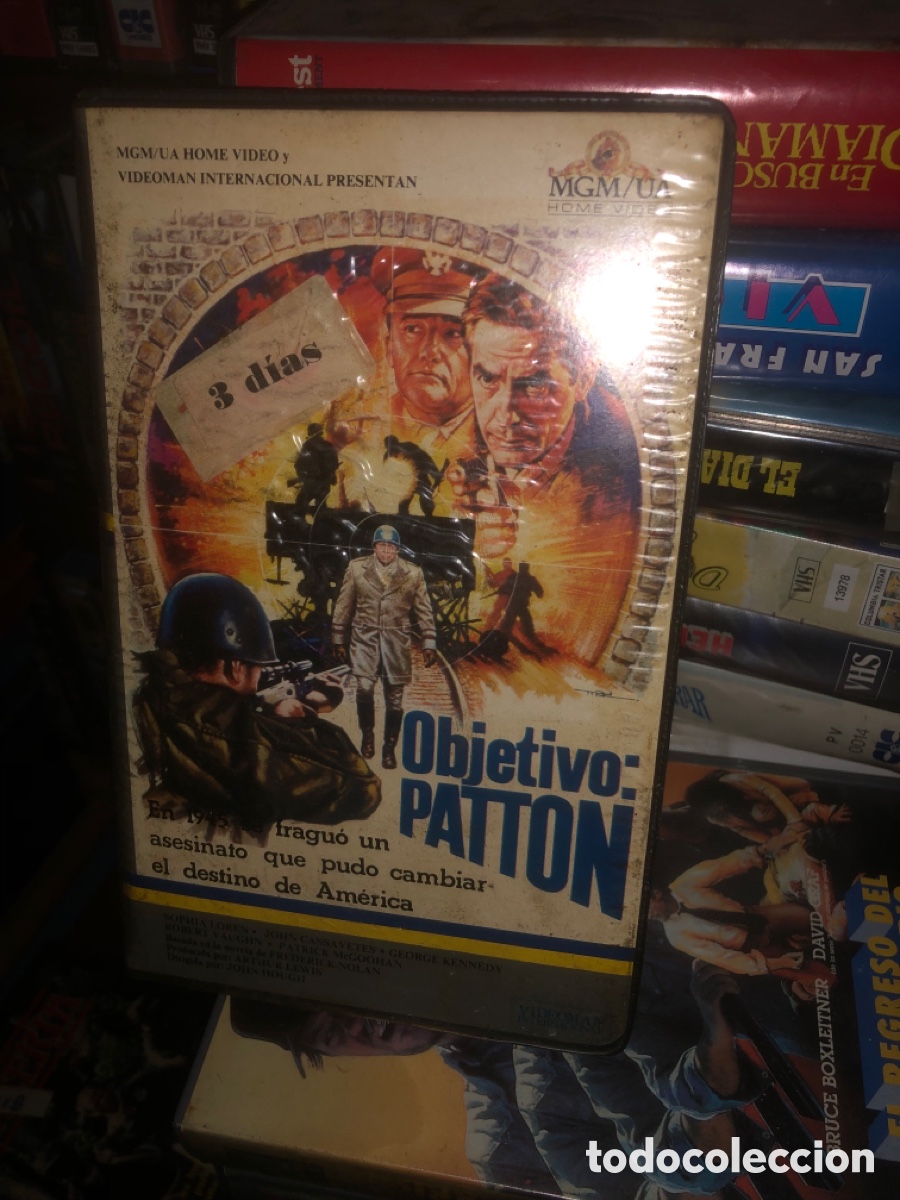 Cine: VHS V&Iacute;DEO CLUB OBJETIVO PATTON