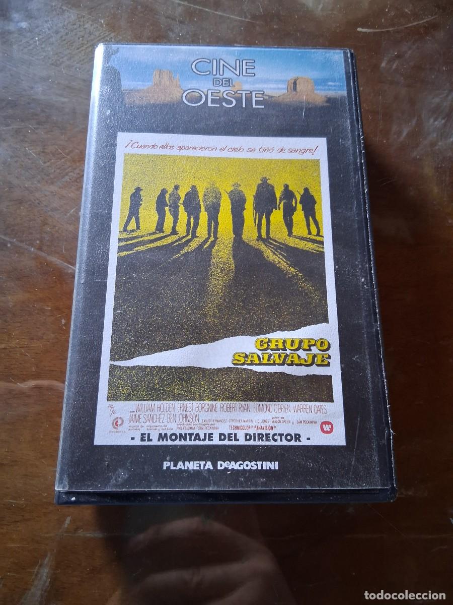 Cine: Pelicula cinta vhs GRUPO SALVAJE CINE DEL OESTE N&ordm; 4 WESTERN WARNER BROS A&Ntilde;O 1997 Phil Felman