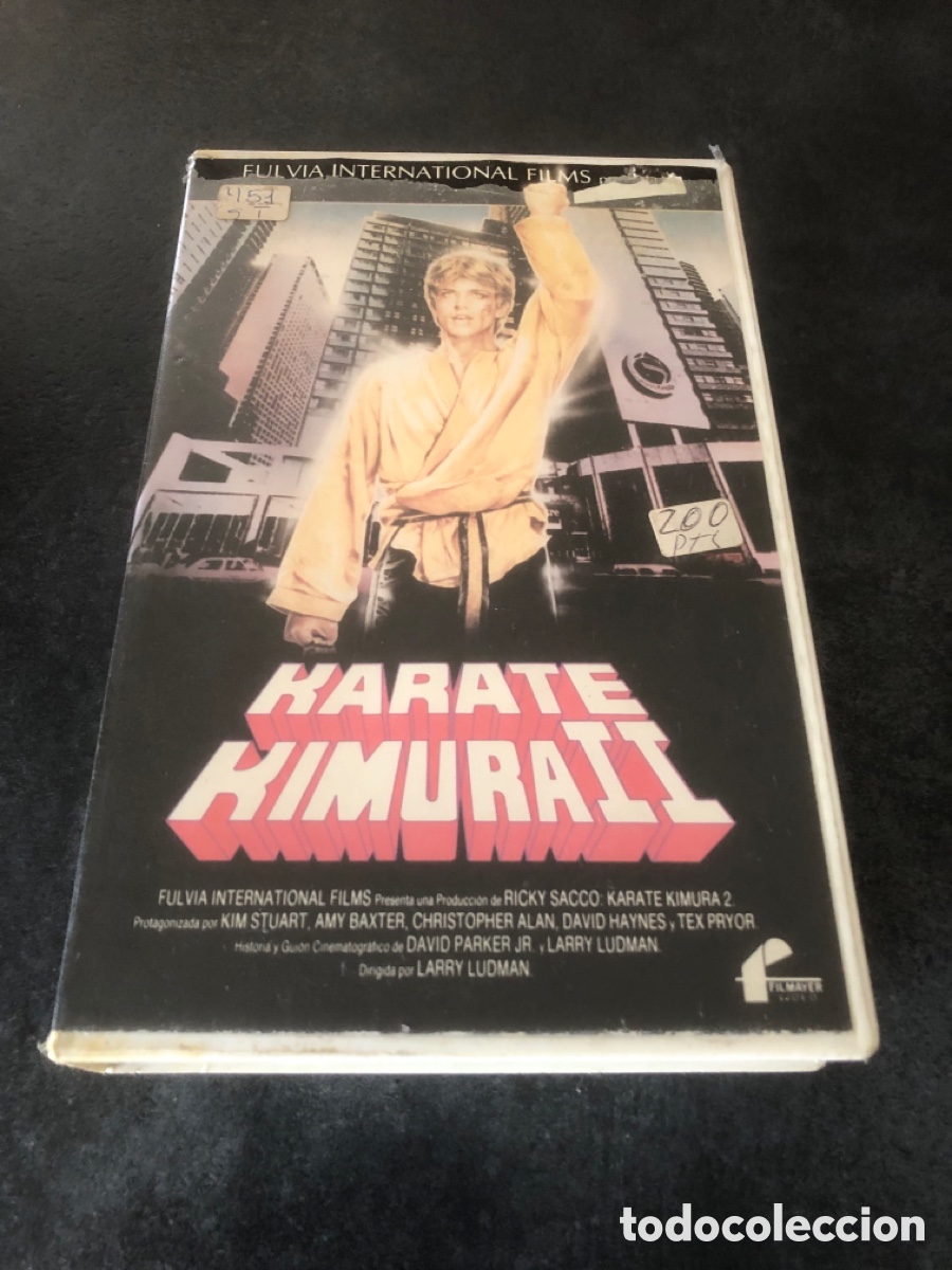 Cine: VHS V&Iacute;DEO CLUB KARATE KIMURA 2