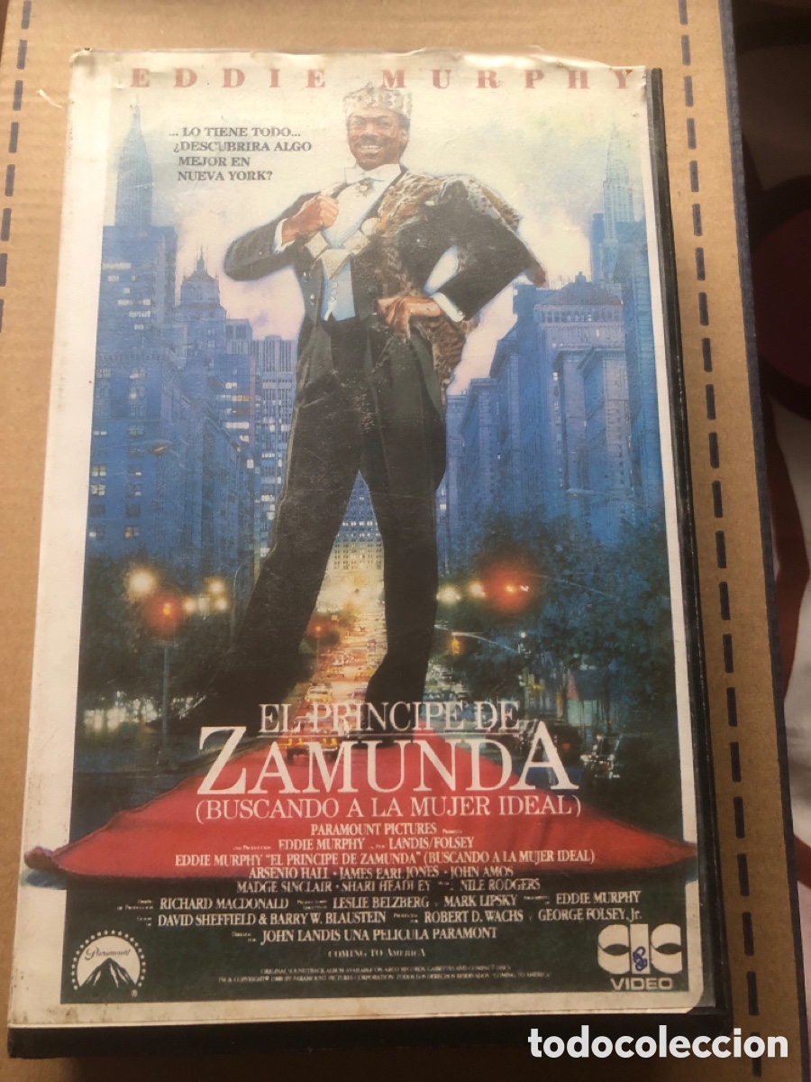 Cinema: VHS V&Iacute;DEO CLUB EL PR&Iacute;NCIPE DE ZAMUNDA