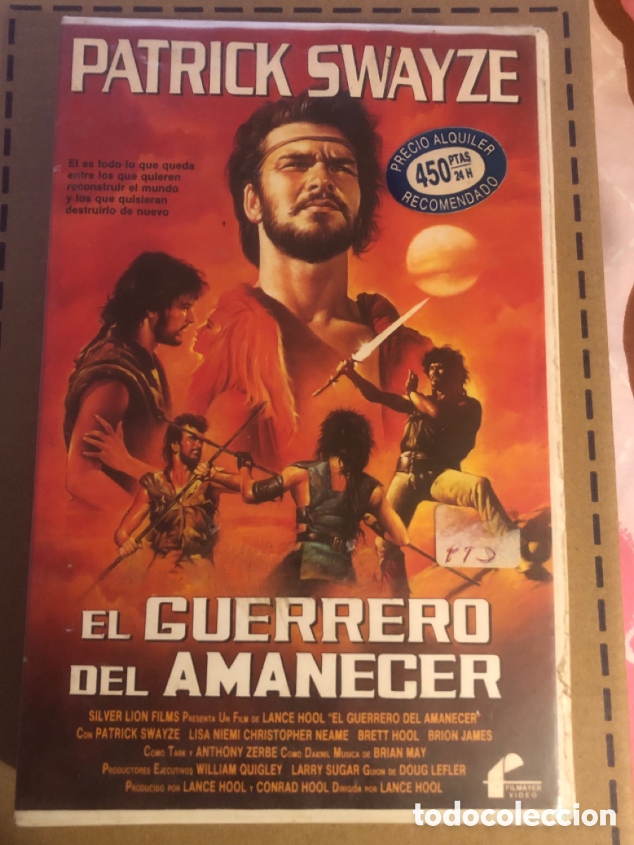 Cine: VHS V&Iacute;DEO CLUB EL GUERRERO DEL AMANECER