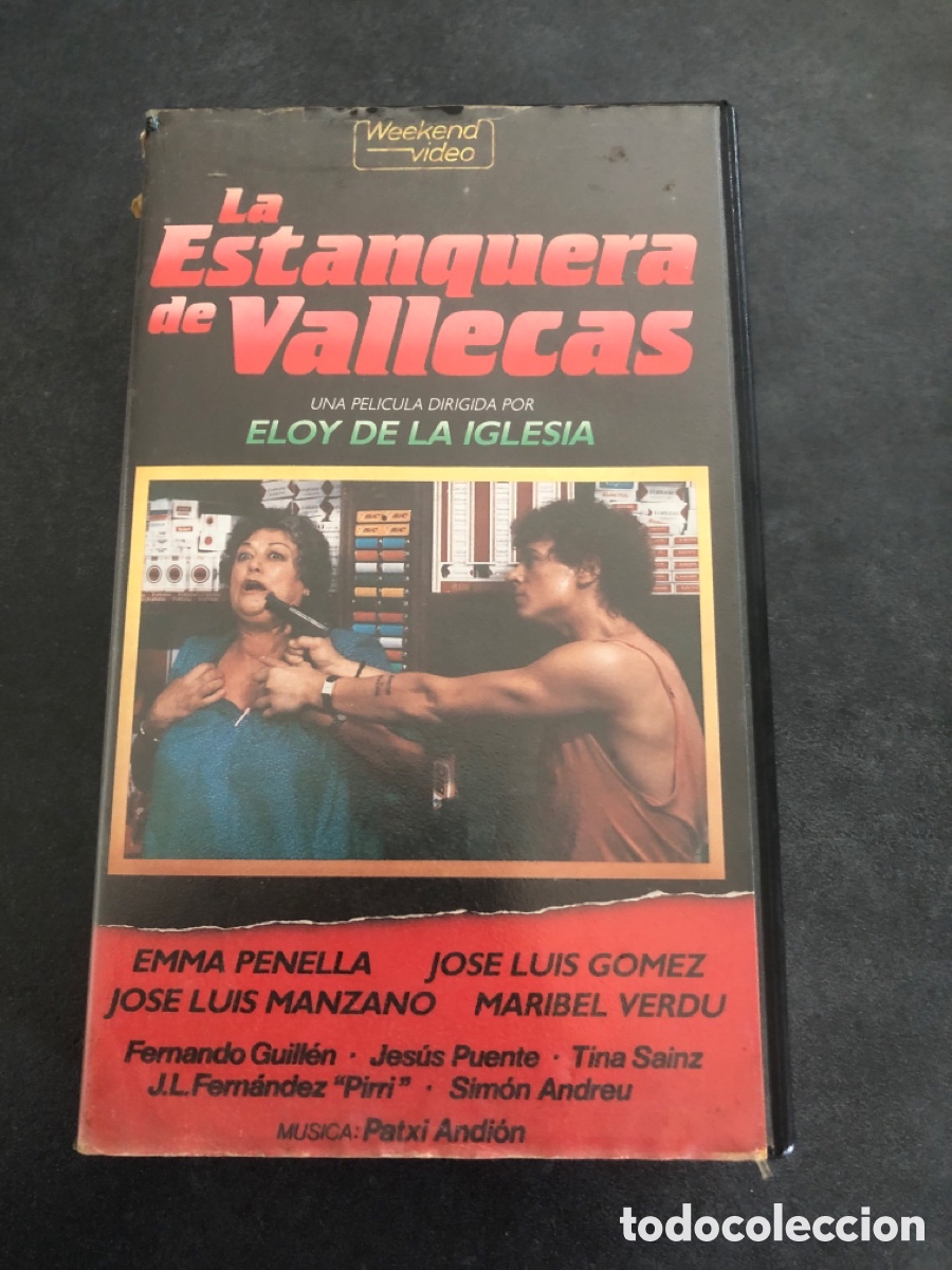 Cine: VHS V&Iacute;DEO CLUB LA ESTANQUERA DE VALLECAS
