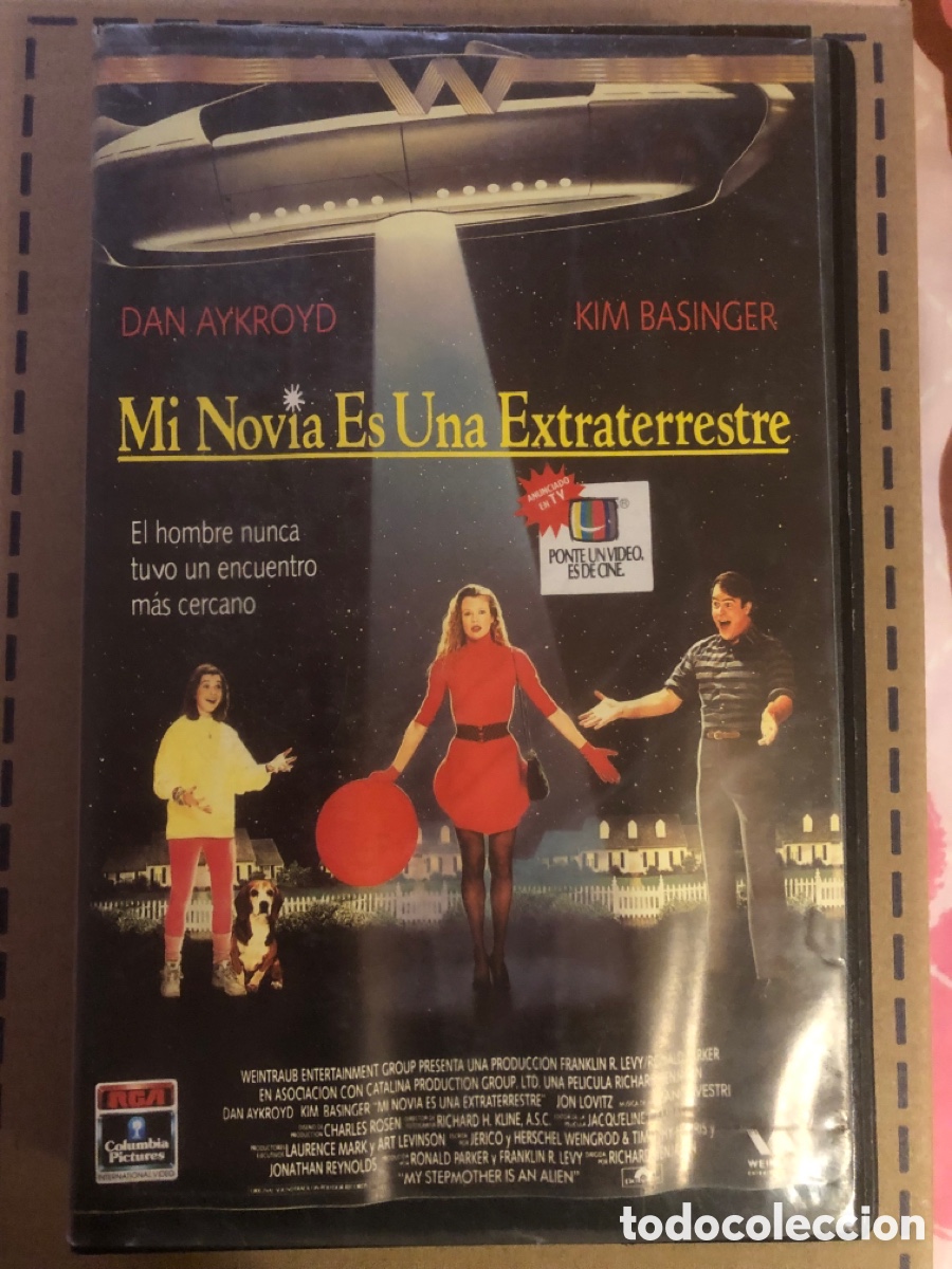 Cine: VHS V&Iacute;DEO CLUB MI NOVIA ES UN EXTRATERRESTRE