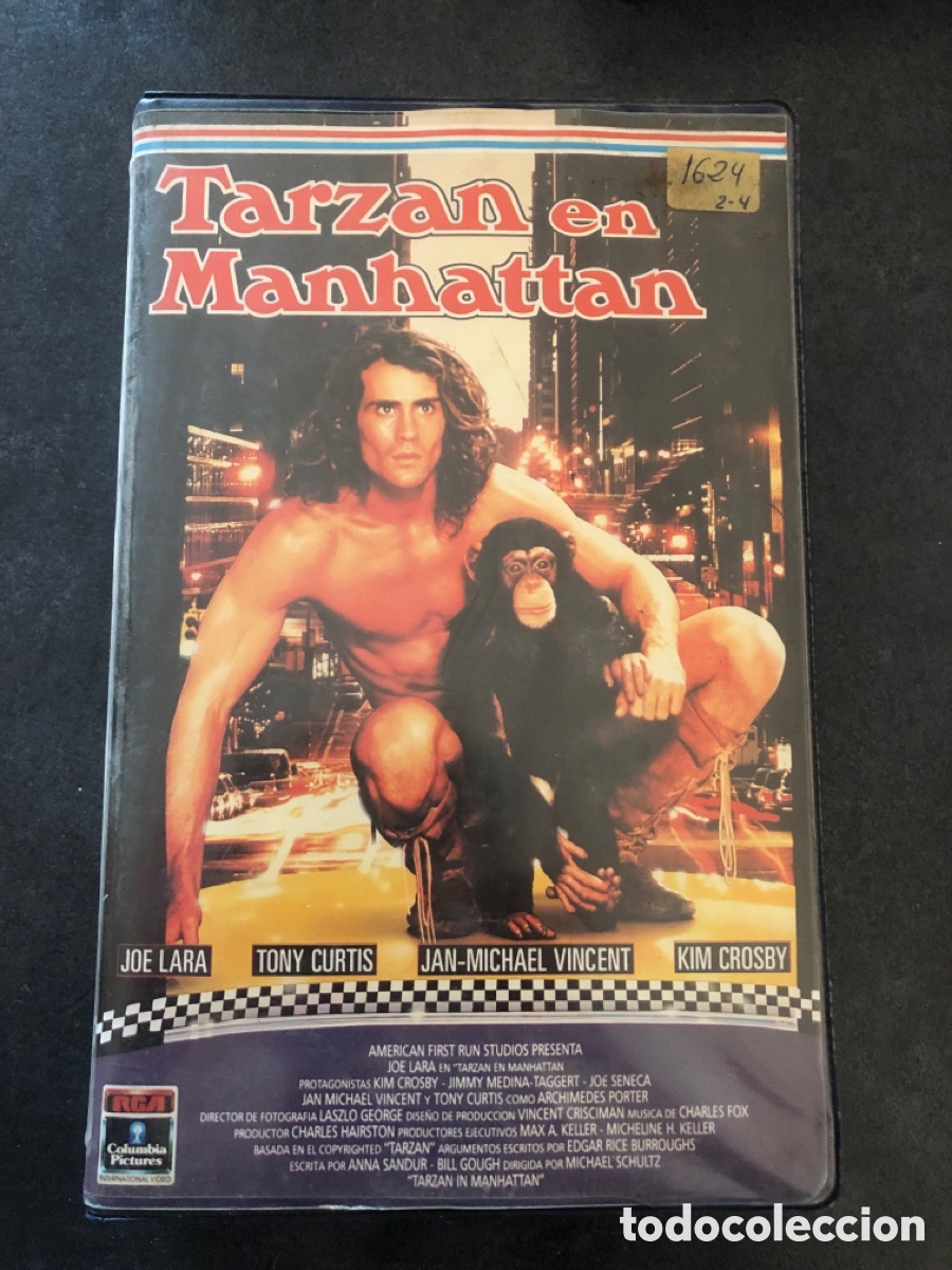 Cine: VHS v&iacute;deo club TARZAN EN MANHATTAN