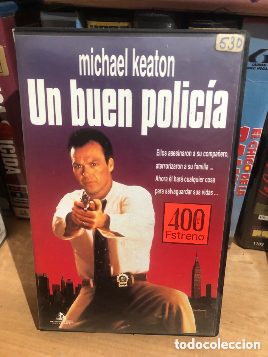 Cine: VHS V&Iacute;DEO CLUB UN BUEN POLIC&Iacute;A