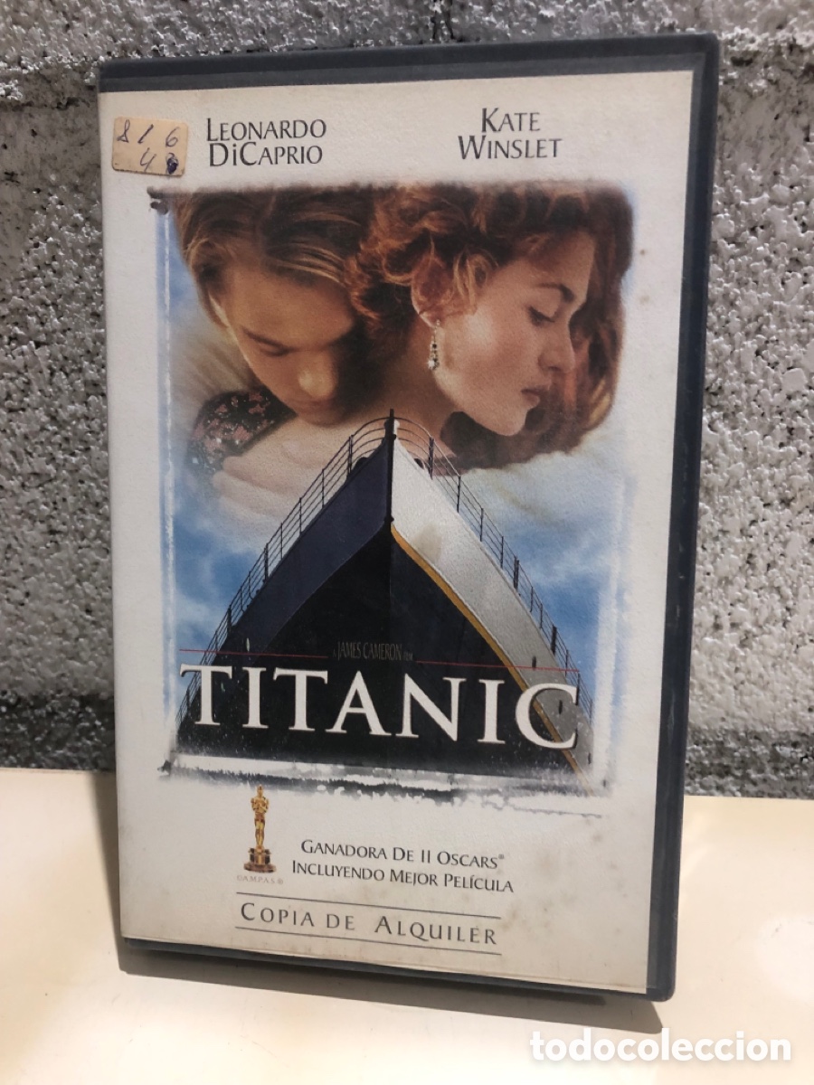 Kino: VHS V&Iacute;DEO CLUB TITANIC