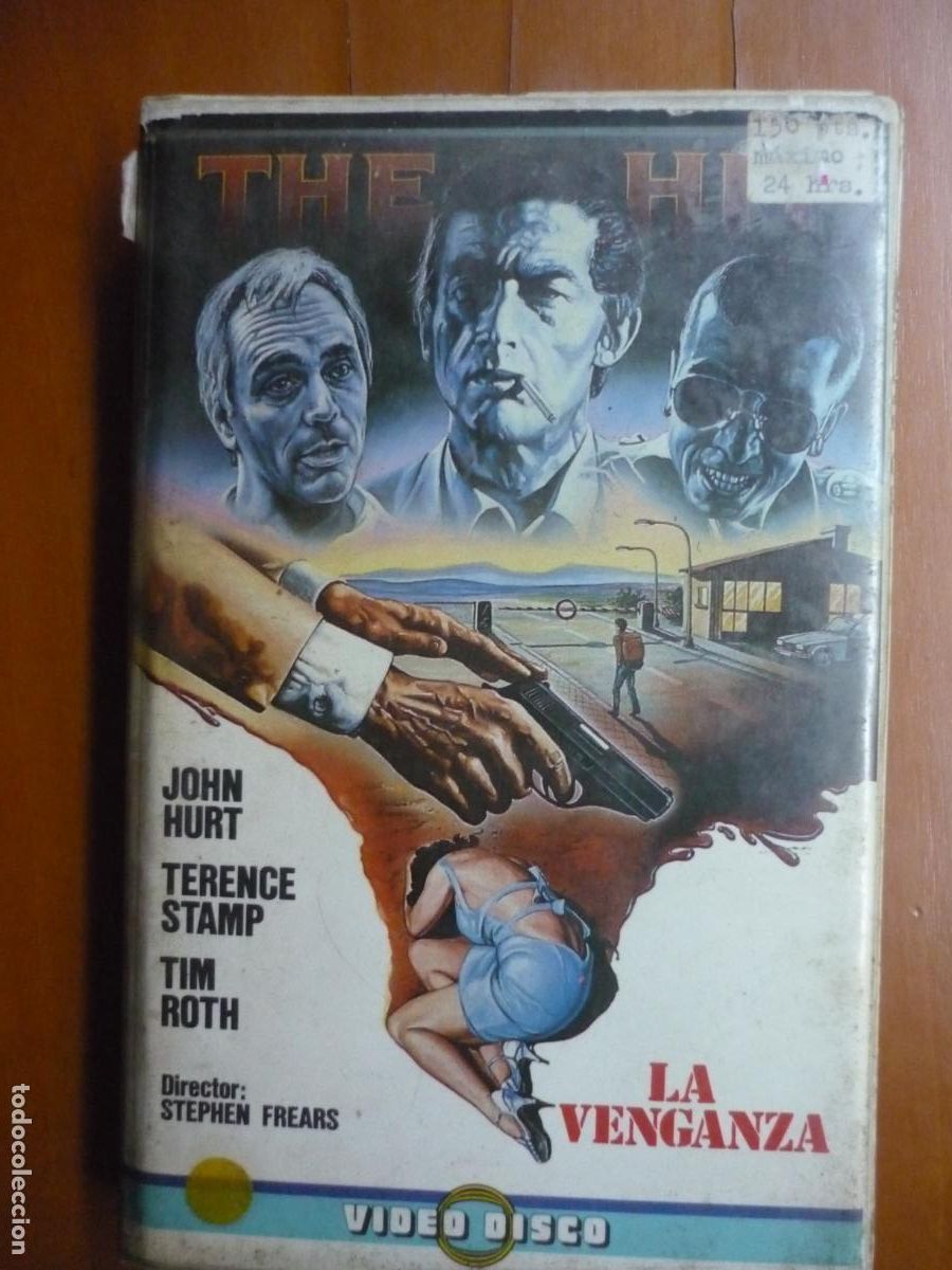 Cine: the hit la venganza - pelicula original vhs - john hurt terence stamp tim roth stephen frears