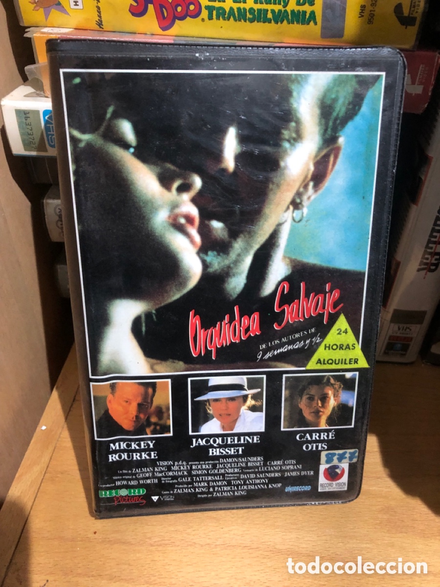 Cine: VHS V&Iacute;DEO CLUB ORQUIDEA SALVAJE
