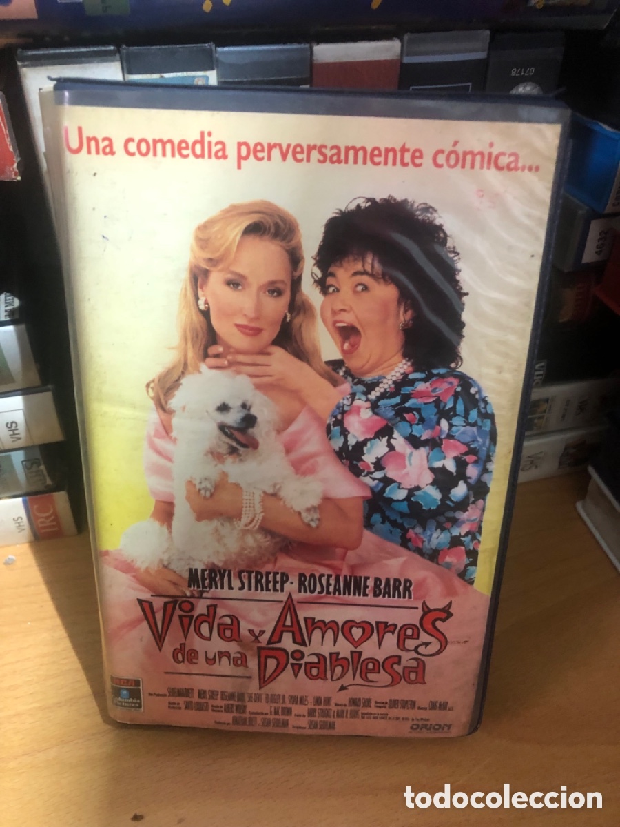 Cine: VHS V&Iacute;DEO CLUB VIDA Y AMORES DE UNA DIABLESA