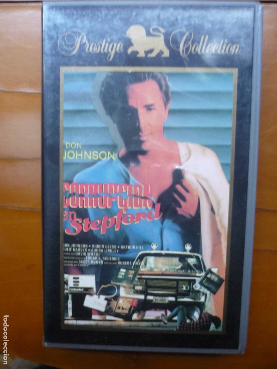 Cine: corrupcion en stepford - pelicula original vhs - don johnson - ed. prestige collection