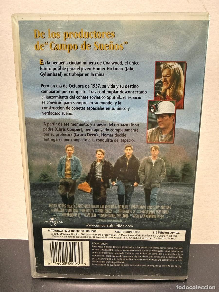 Cine: Cielo De Octubre (VHS) 2000 Universal - Foto 2
