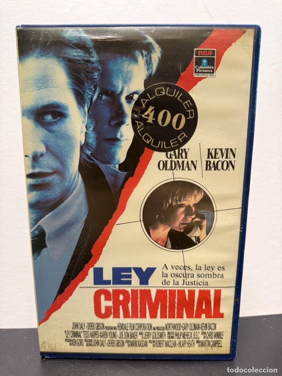 Cine: Ley Criminal (VHS) 1991 RCA Columbia