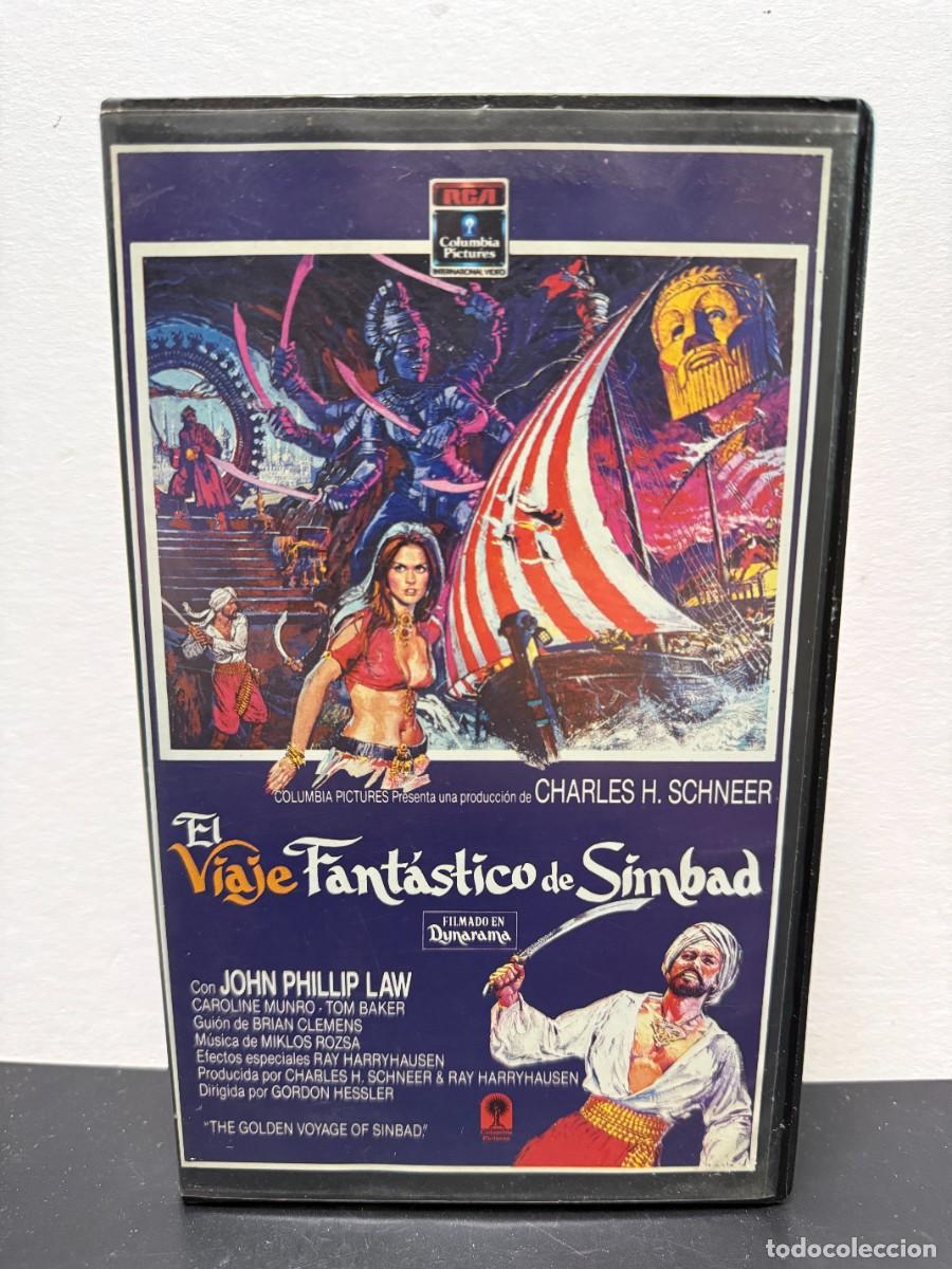 Cine: El Viaje Fant&aacute;stico De Simbad (VHS) 1989 RCA Columbia