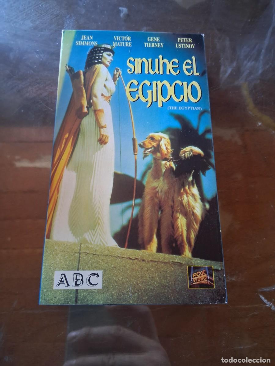 Cine: Pel&iacute;cula vhs cinta de vidio Sinuhe el Egipcio egipto fara&oacute;n faraones