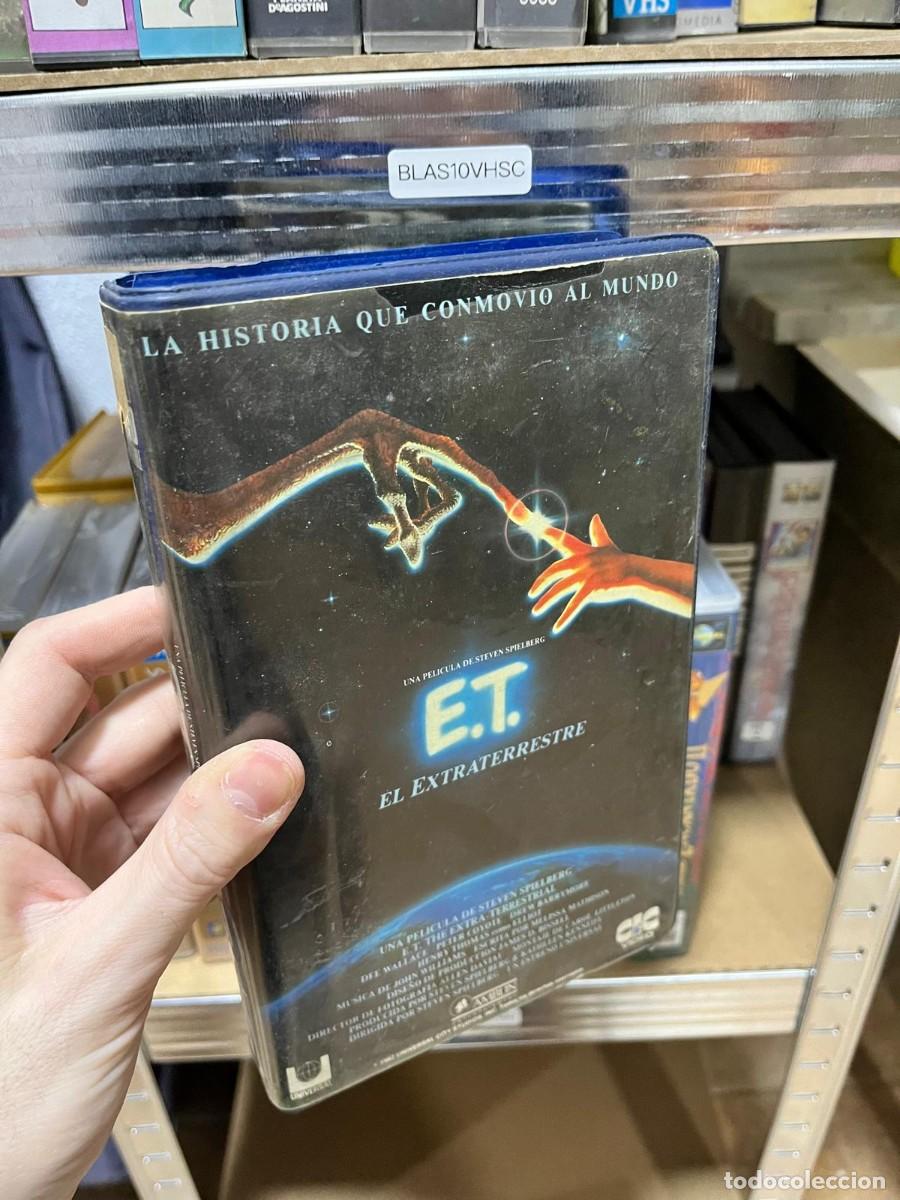 Cine: BLAS10VHSC &ndash; Pel&iacute;cula VHS: E.T. el extraterrestre &ndash; Steven Spielberg &ndash; Ciencia ficci&oacute;n / familiar.