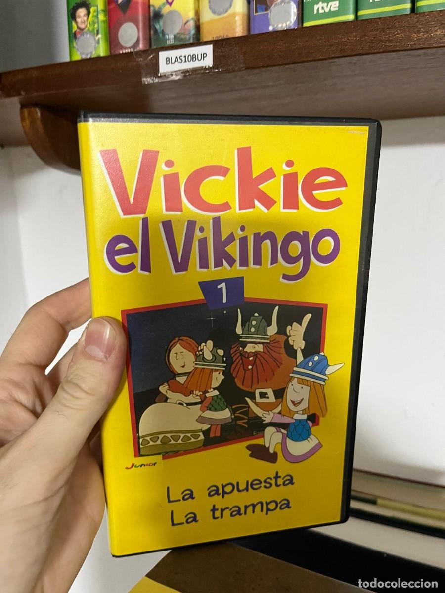 Cine: BLAS10BUP &ndash; VHS &ndash; Vickie el Vikingo 1: La apuesta / La trampa. Serie infantil de animaci&oacute;n.
