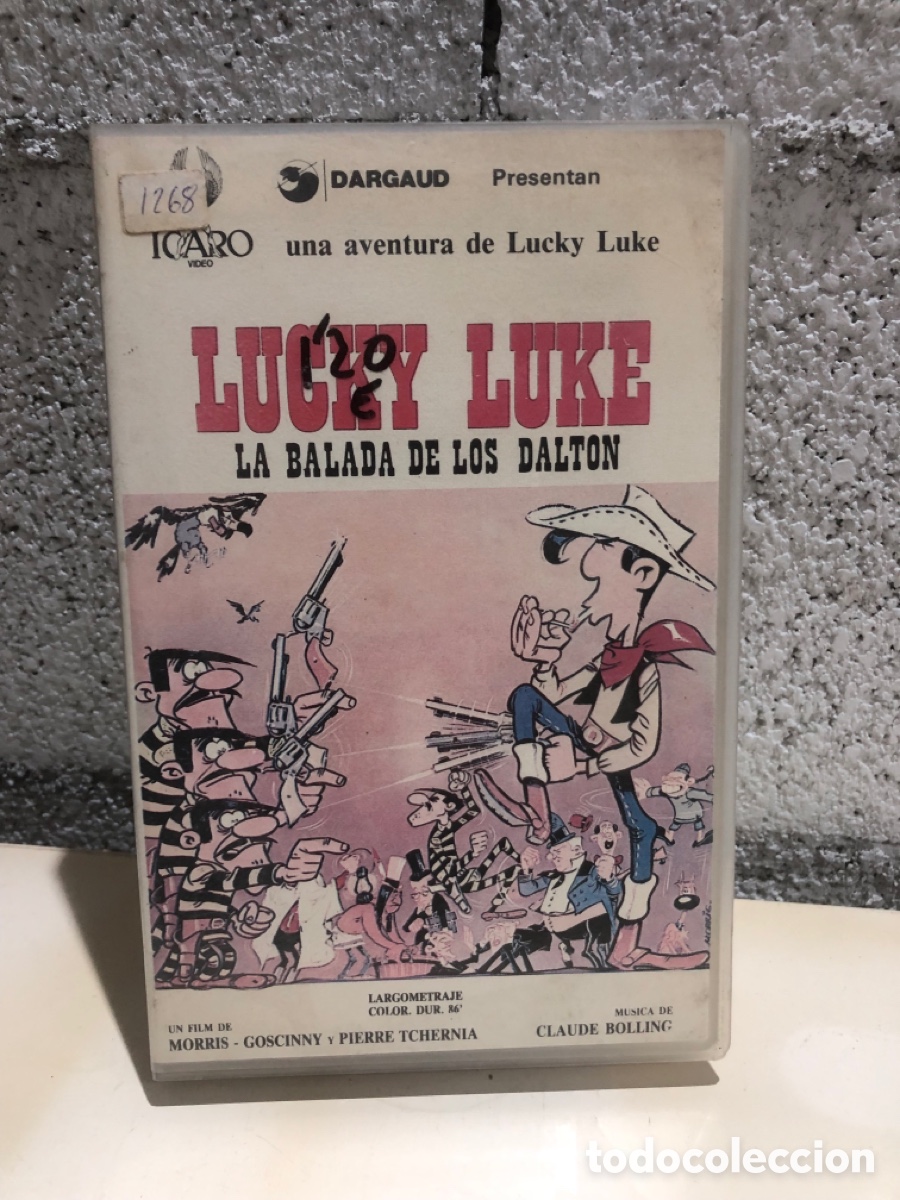 Cine: VHS V&Iacute;DEO CLUB LUCKY LUKE