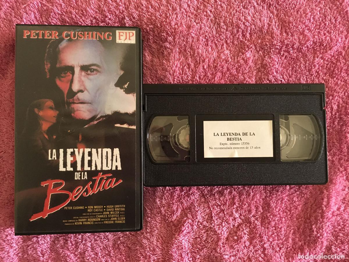 Cinema: LA LEYENDA DE LA BESTIA (1) (1975) VHS FJP TERROR FREDDIE FRANCIS PETER CUSHING