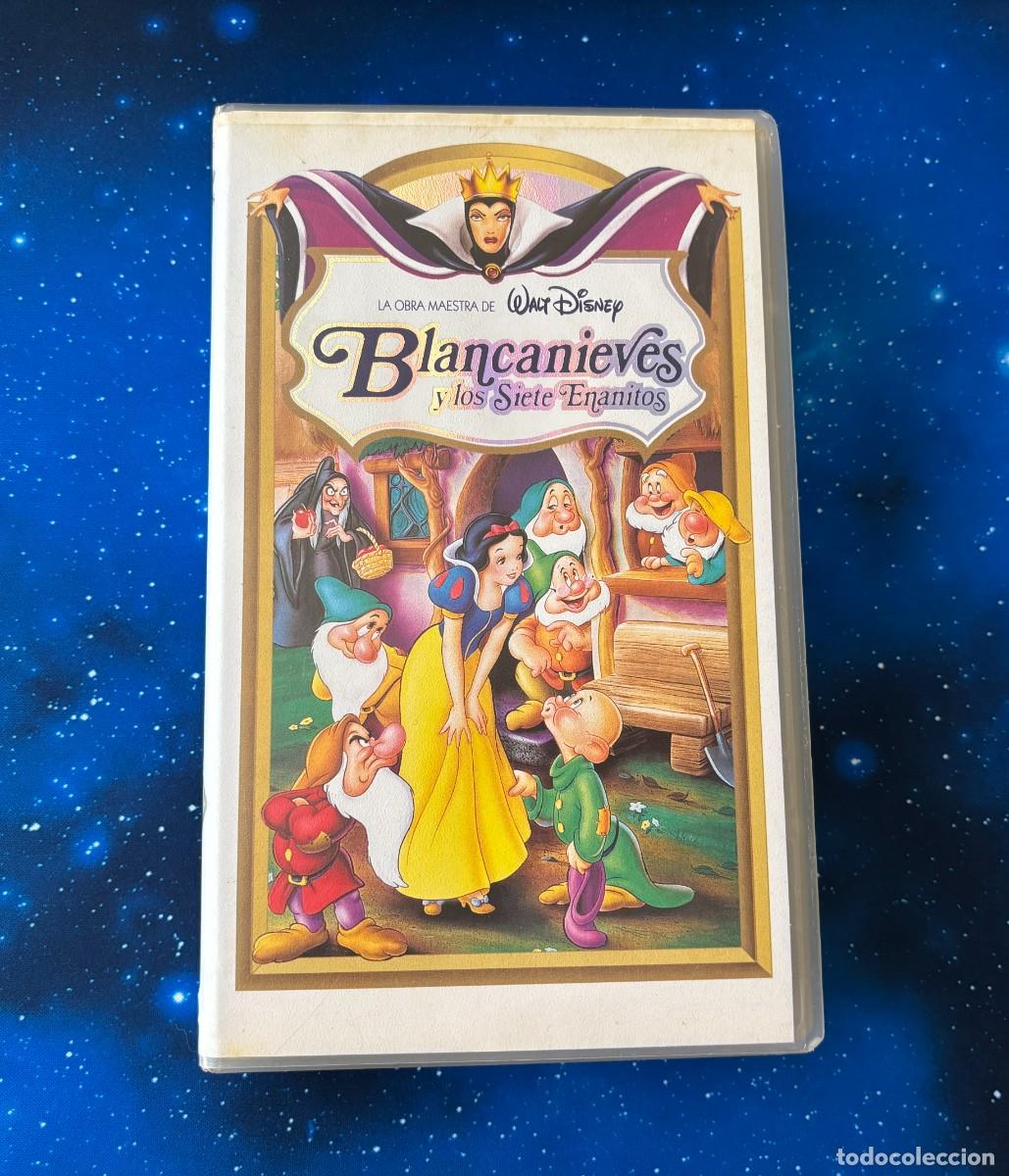 Cine: Blancanieves y los Siete Enanitos VHS Walt Disney Home Video
