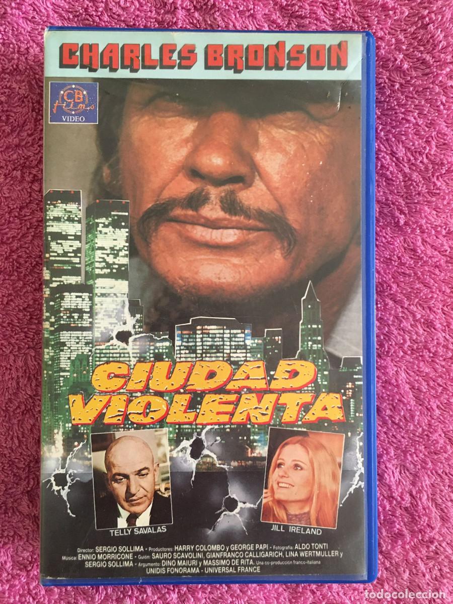 Cine: CIUDAD VIOLENTA (1970) VHS SERGIO SOLLIMA CHARLES BRONSON TELLY SAVALAS