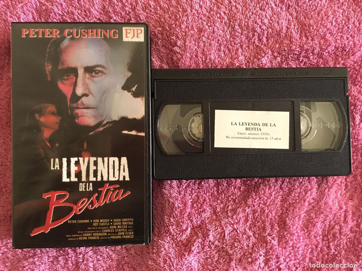 Cine: LA LEYENDA DE LA BESTIA (2) (1975) VHS FJP TERROR FREDDIE FRANCIS PETER CUSHING