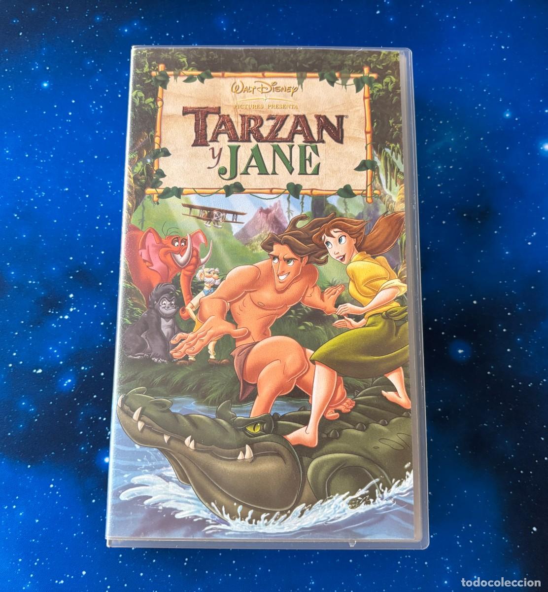 Cine: Tarz&aacute;n y Jane VHS Disney Edici&oacute;n Espa&ntilde;ola
