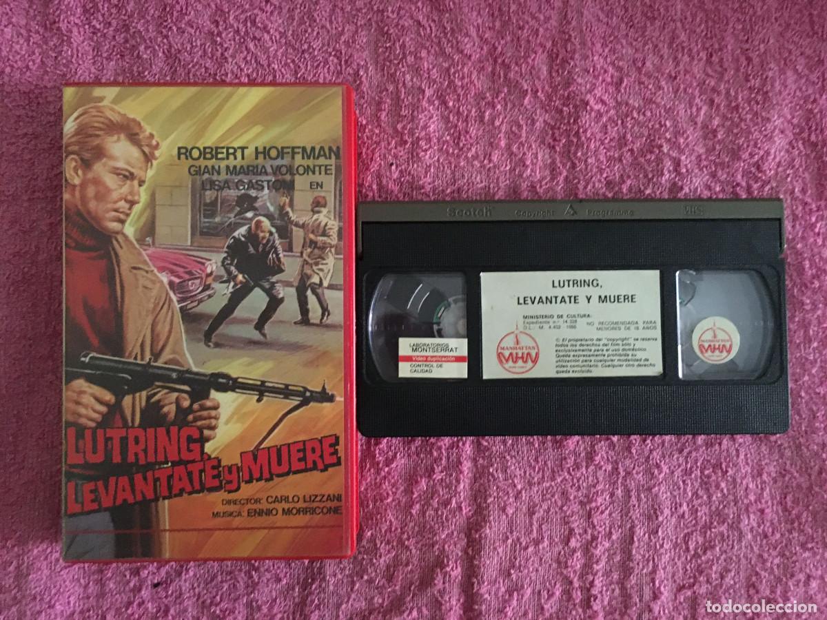 Cine: LUTRING LEVANTATE Y MUERE aka FRENTE AL AMOR Y LA MUERTE (1966) VHS LISA GASTONI ROBERT HOFFMANN