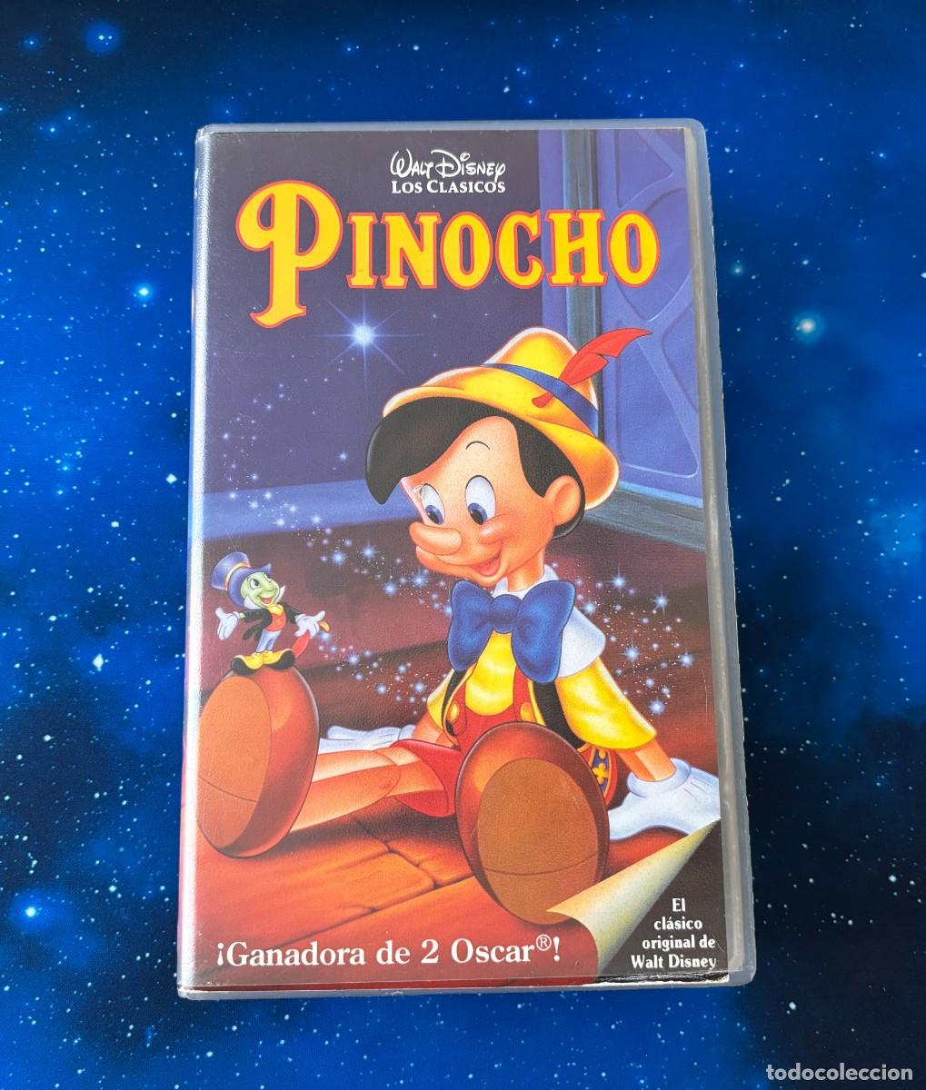 Cine: Pinocho VHS Disney Cl&aacute;sico Edici&oacute;n Espa&ntilde;ola