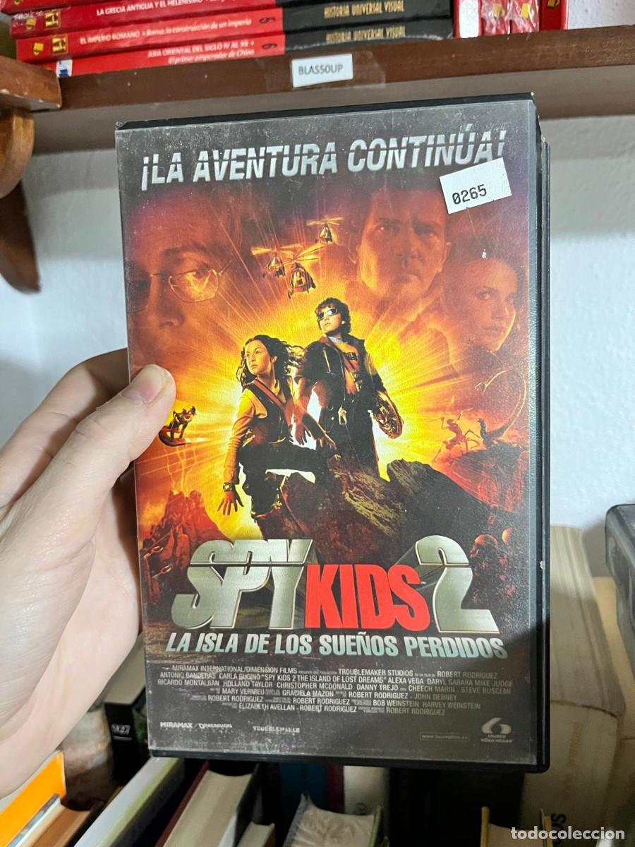 Cine: Blas50UP PEL&Iacute;CULA vhs: Spy Kids 2: La isla de los sue&ntilde;os perdidos. Aventuras familiares / fantas&iacute;a.