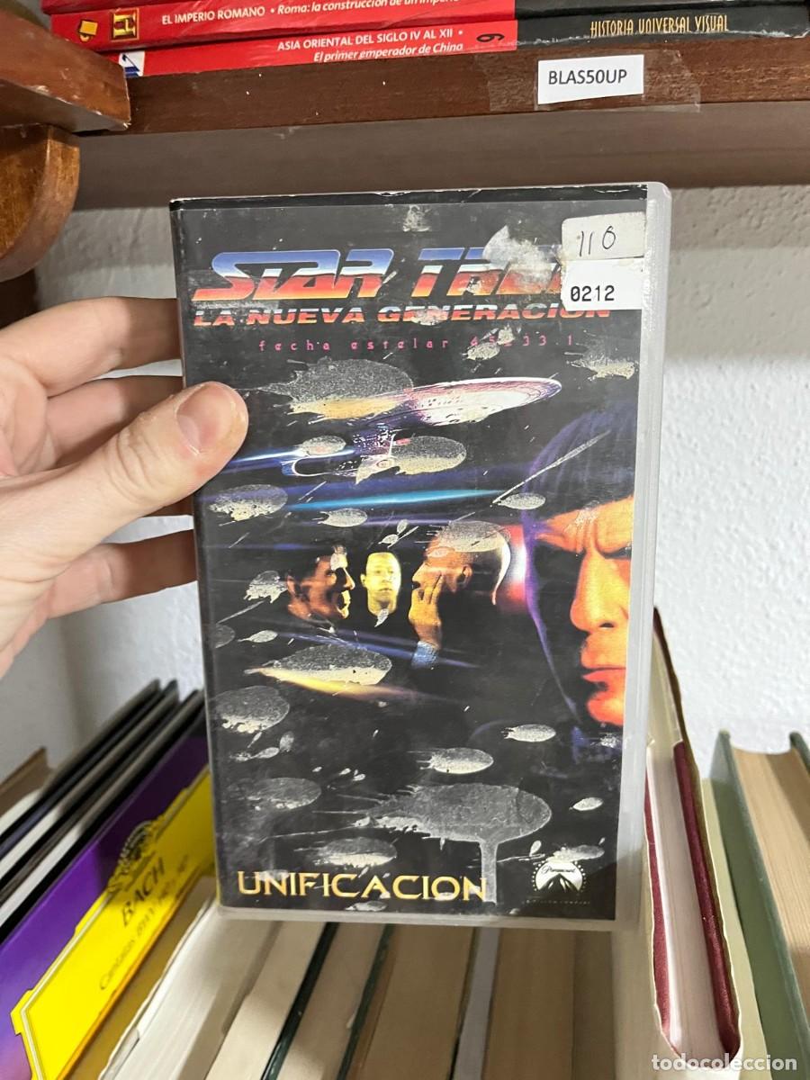 Cine: Blas50UP &ndash; PEL&Iacute;CULA VHS: Star Trek: La Nueva Generaci&oacute;n &ndash; Unificaci&oacute;n. Ciencia ficci&oacute;n.