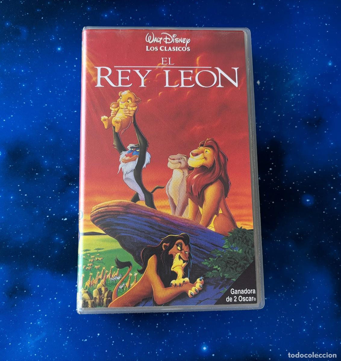 Cine: El Rey Le&oacute;n VHS Disney Cl&aacute;sico Edici&oacute;n Espa&ntilde;ola