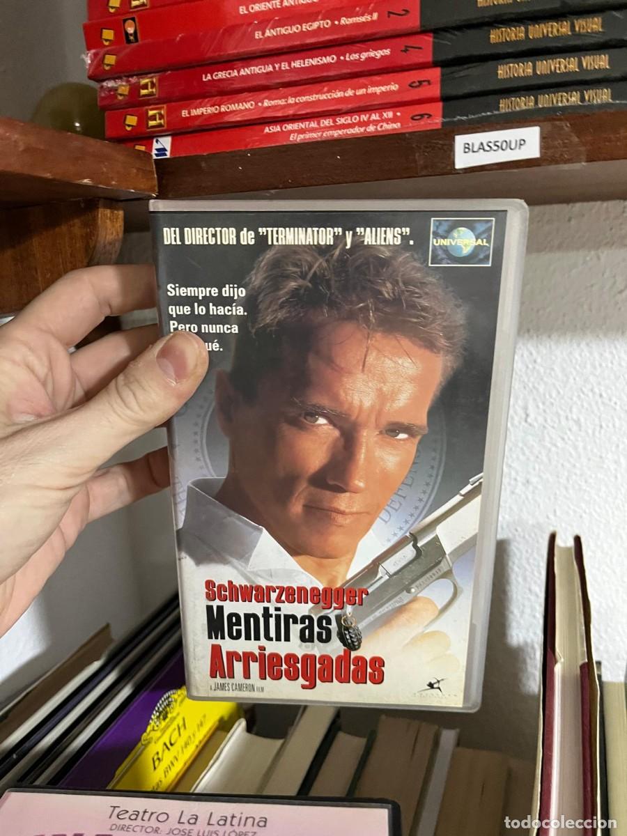 Cine: BLAS50UP VHS: Mentiras arriesgadas (True Lies). Acci&oacute;n / espionaje.