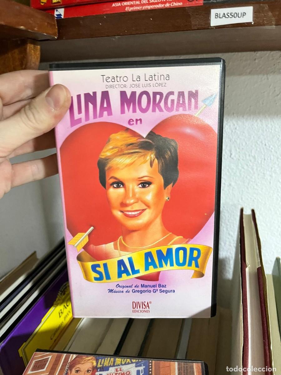 Cine: BLAS50UP VHS TEATRO &ndash; Lina Morgan: S&iacute; al amor. Comedia musical / teatro.