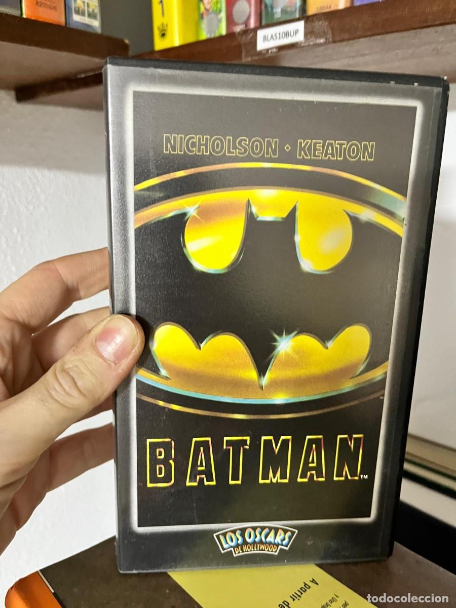 Cine: BLAS10BUP PEL&Iacute;CULA VHS - Batman - Jack Nicholson, Michael Keaton - Cine de superh&eacute;roes.