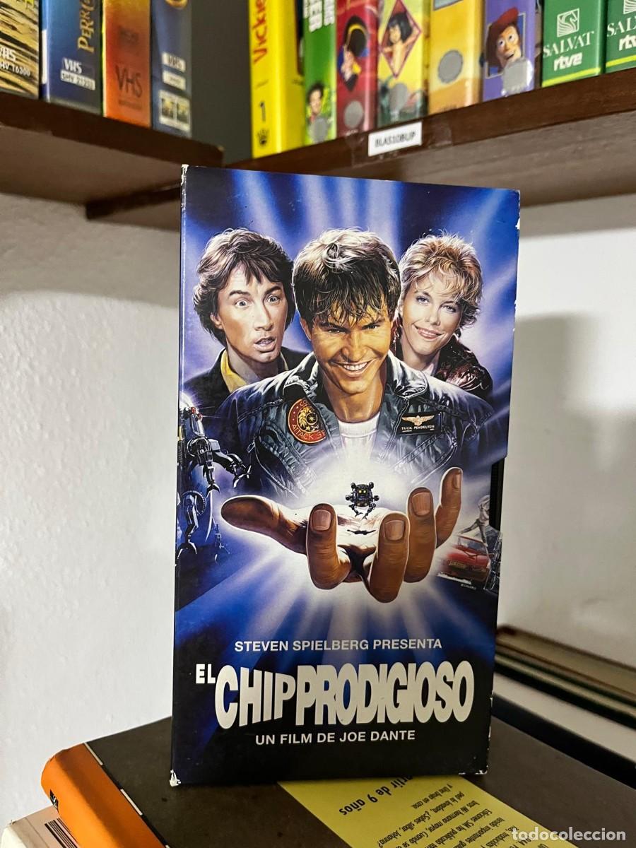 Cine: BLAS10BUP PEL&Iacute;CULA VHS - El chip prodigioso - Joe Dante / Steven Spielberg presenta - Ciencia ficci&oacute;
