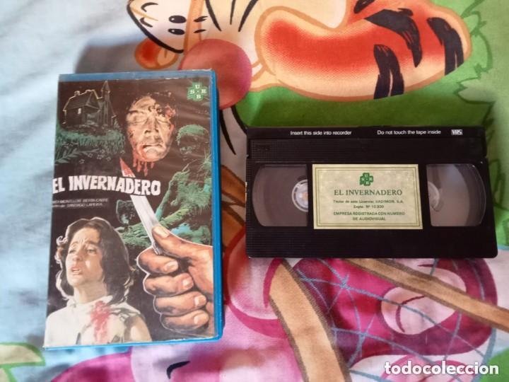Cine: EL INVERNADERO (1983) VHS SANTIAGO LAPEIRA SPANISH GIALLO