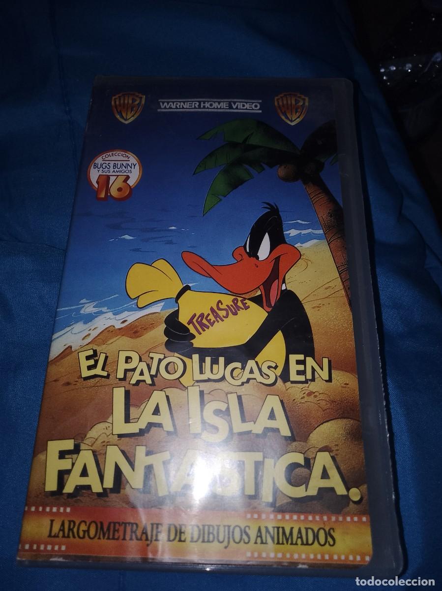 Cine: El pato lucas en la isla fant&aacute;stica vhs