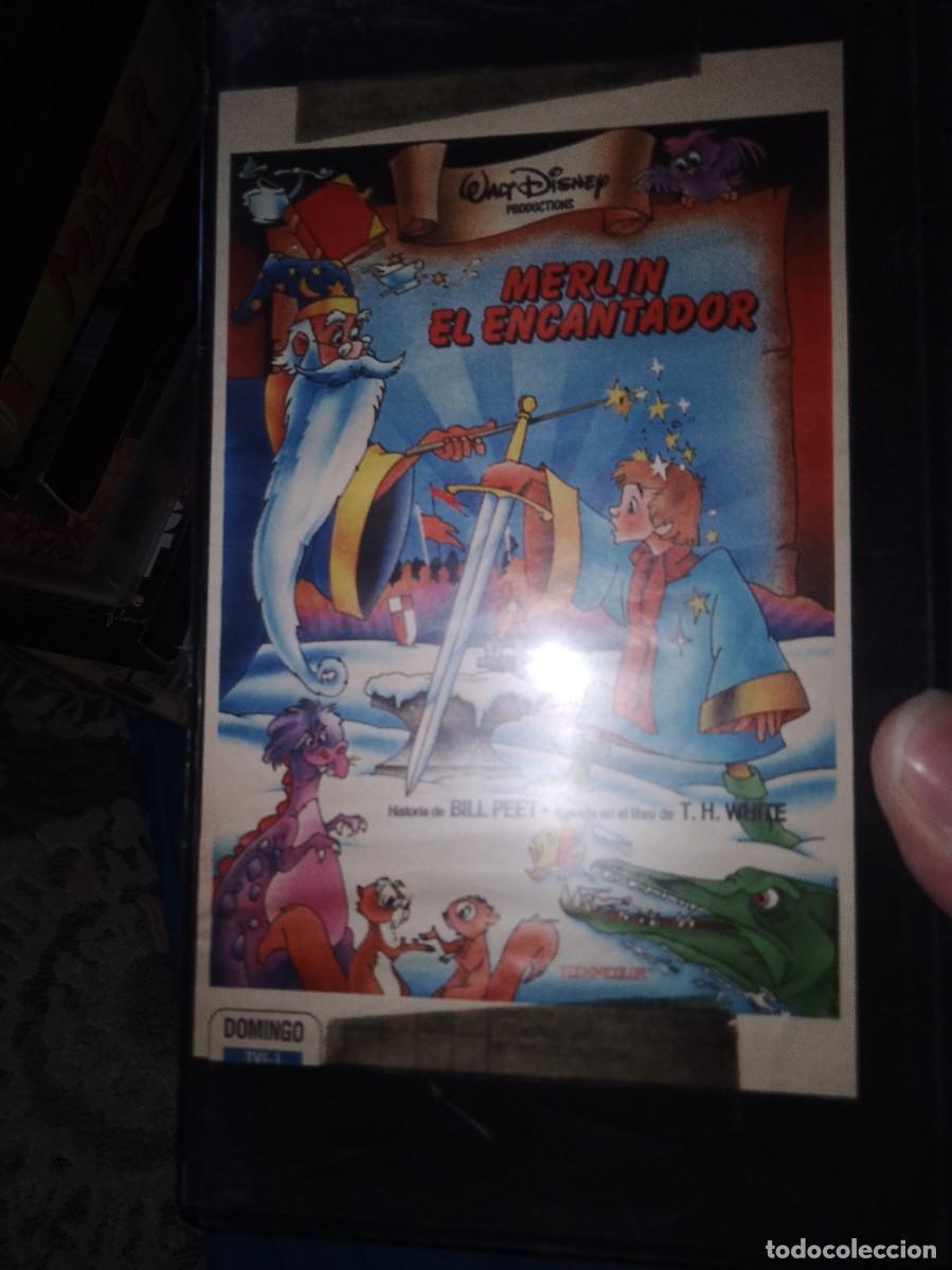 Cine: Merl&iacute;n el encantador vhs TV