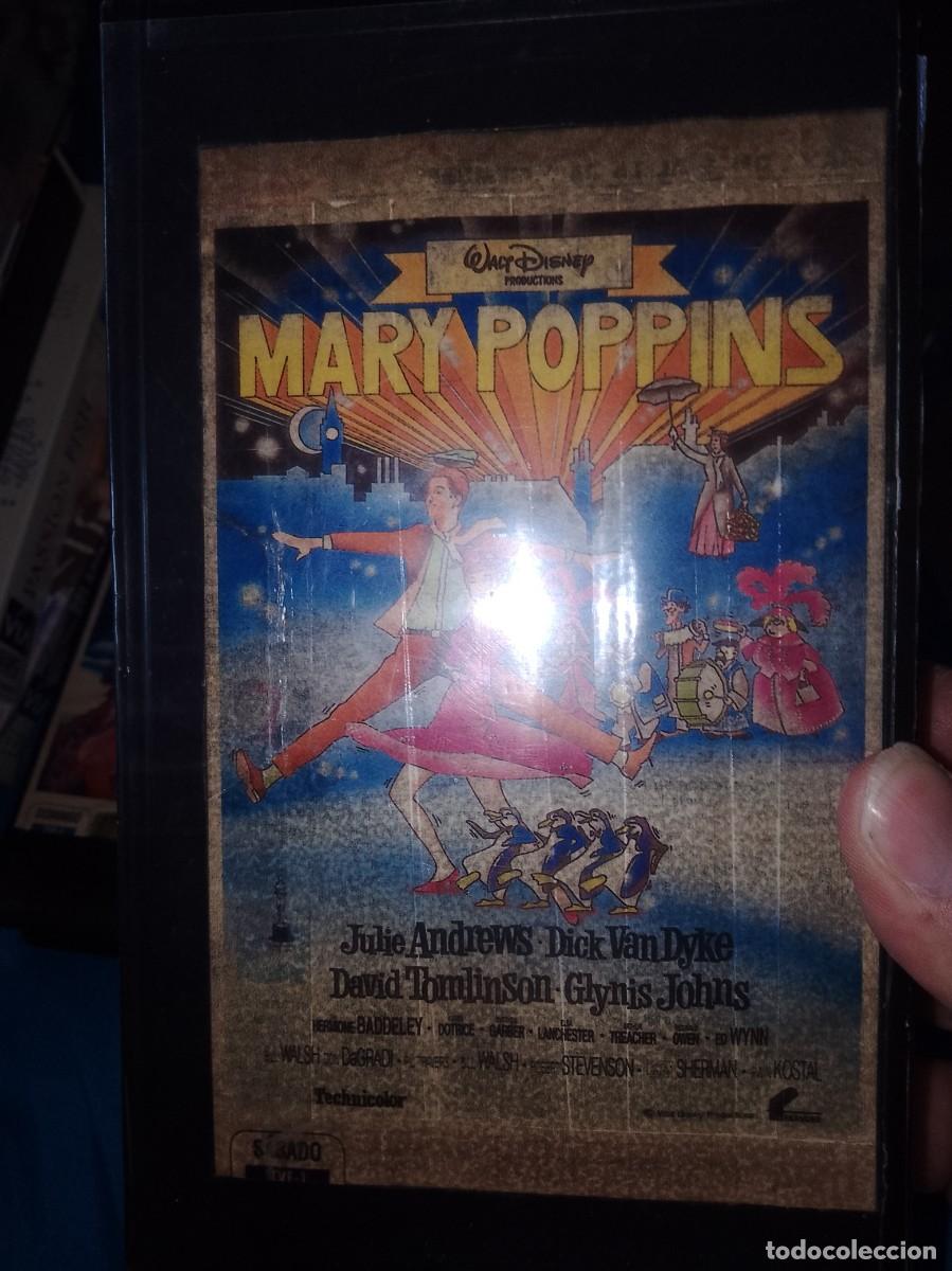 Cine: Mary Poppins vhs y Dumbo vhs TV