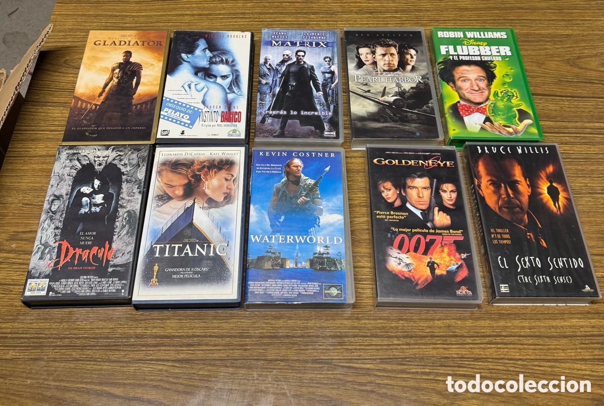 Cine: Lote VHS peliculas variadas