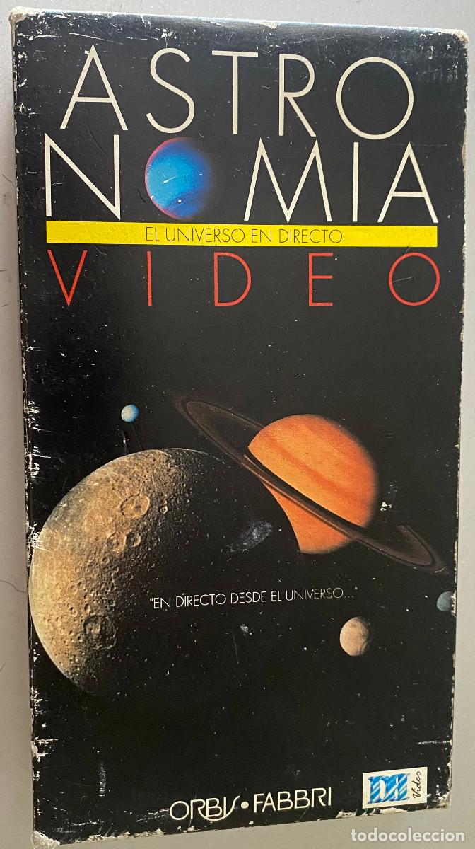 Cine: 'Astronom&iacute;a V&iacute;deo - En directo desde el Universo - Vol. 1'. Documental ciencia. Orbis-Fabri. VHS.