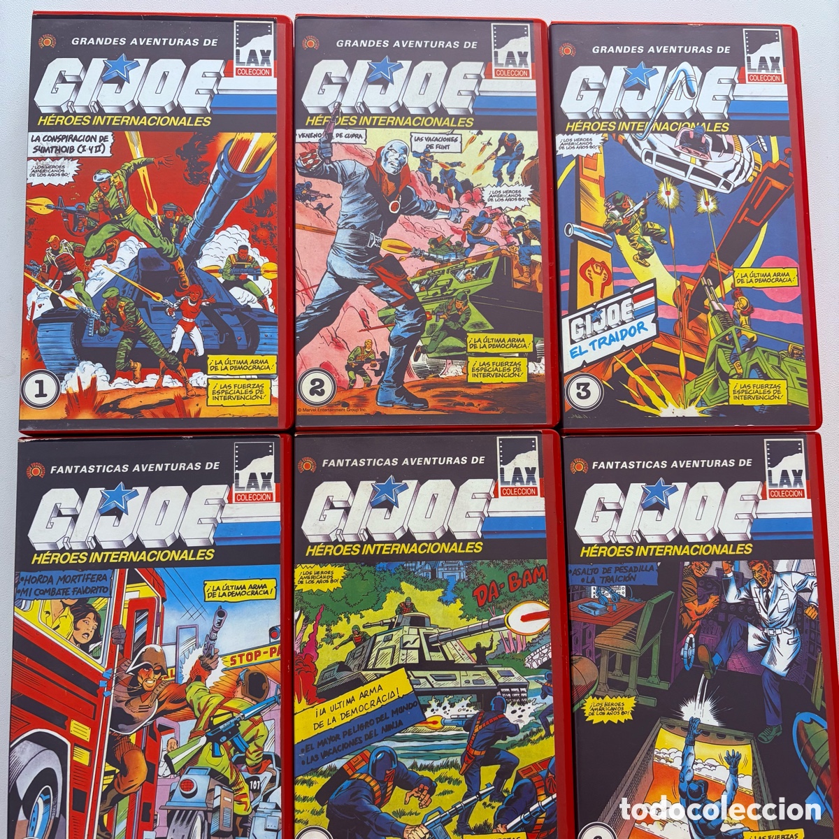 Cine: Colecci&oacute;n video vhs g.i.joe gijoe