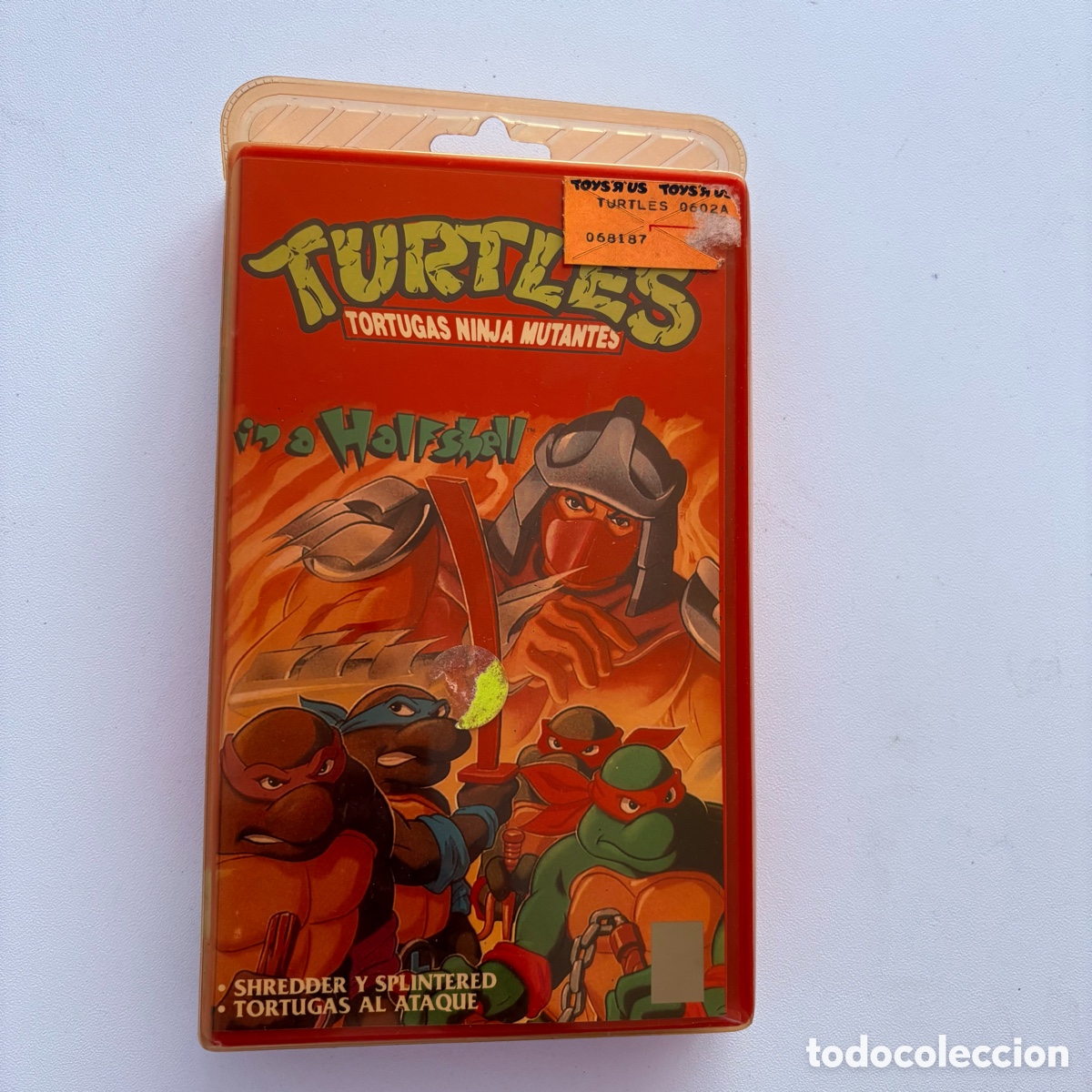 Cine: pelicula vhs las tortugas ninja NUEVA A ESTRENAR