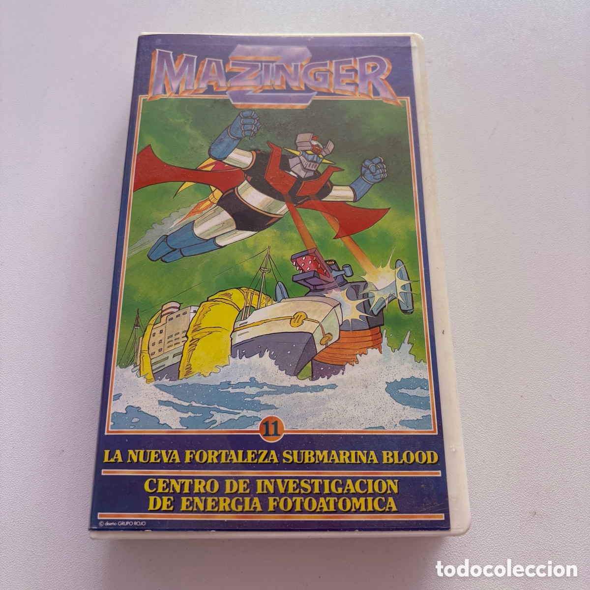 Cine: pelicula vhs mazinger z n&ordm; 11