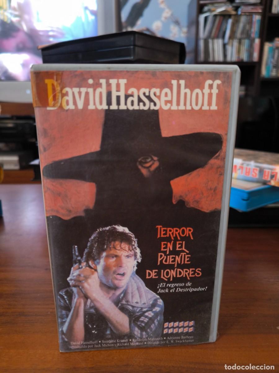 Cine: Terror en el Puente De Londres VHS David Hasselhoff