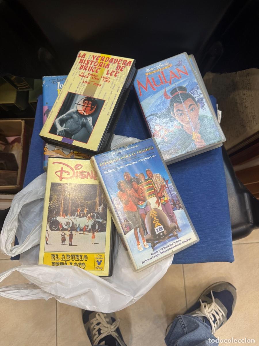 Cine: Lote de pel&iacute;culas VHS, todo lo que se ve