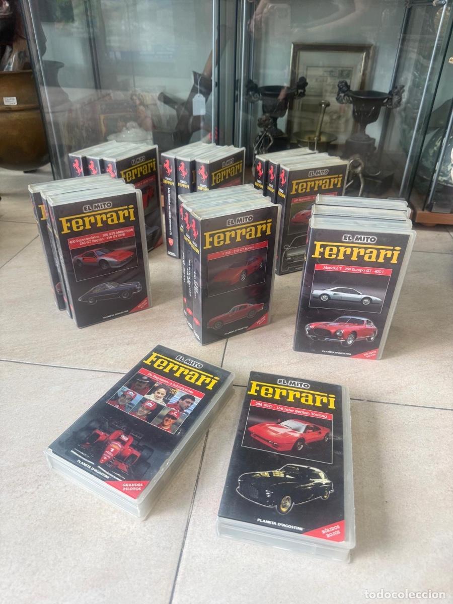 Cine: Colecci&oacute;n completa de VHS el mito Ferrari, planeta de Agostina, incluye fasc&iacute;culos