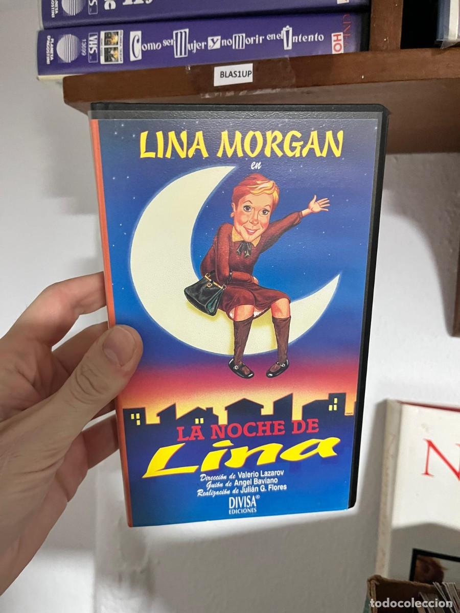 Cine: BLAS1UP - La noche de Lina &ndash; Lina Morgan. Divisa Ediciones. vhs