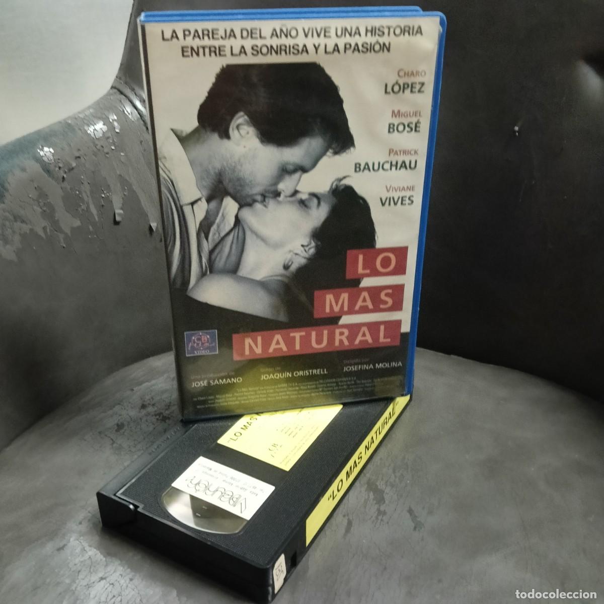 Cine: LO MAS NATURAL - JOSEFINA MOLINA - CHARO LOPEZ, MIGUEL BOSE, PATRICK BAUCHAU - CB