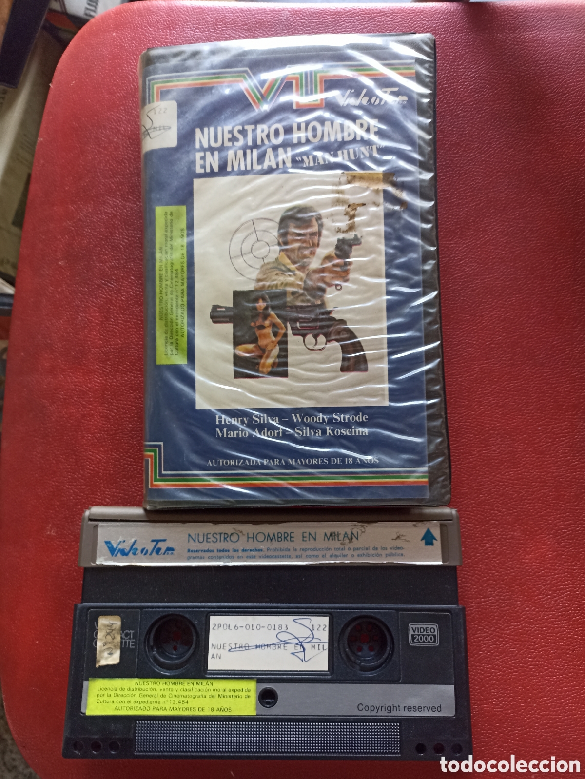 Cine: VIDEO2000- NUESTRO HOMBRE EN MIL&Aacute;N. VIDEOTER. NO VHS